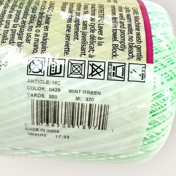 Lot of 7 Aunt Lydias Royale Classic Size 10 Crochet Thread Assorted Colors - Picture 7 of 8